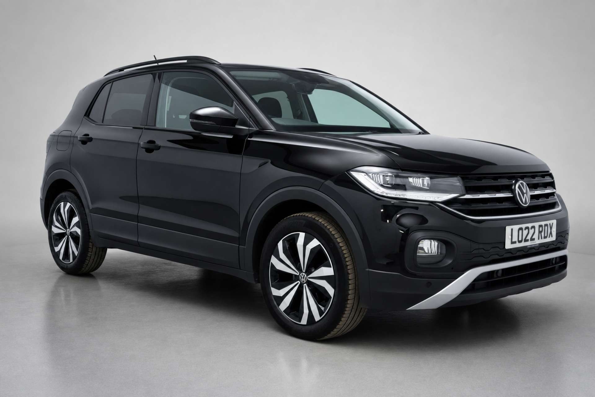 2022 Volkswagen T-Cross 1.0 TSI Black Edition SUV 5dr Petrol DSG Euro 6 (s/s) (110 ps) for sale at LMC Cars